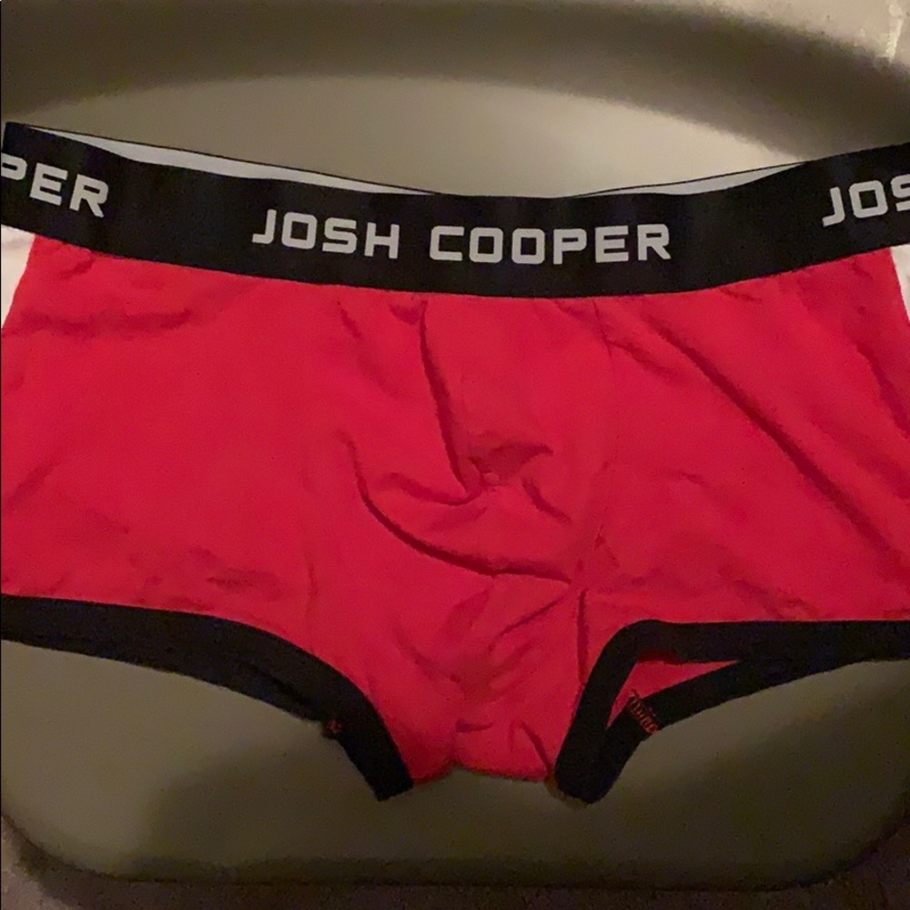 Josh Cooper Red Square Cut Boxer Briefs.